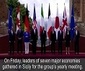 President Trump meets with world leaders at NATO and G7