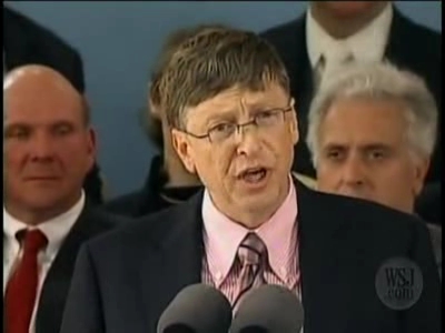 Bill Gates Speech at Harvard (part 4)