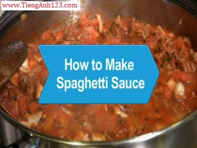 How to Make Spaghetti Sauce